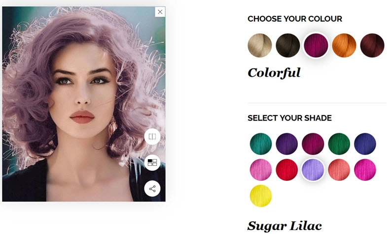تطبيق تغيير لون الشعر بواسطة الذكاء الاصطناعي - Style My Hair AI