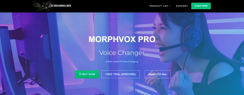 morphvox مغير الصوت في الالعاب